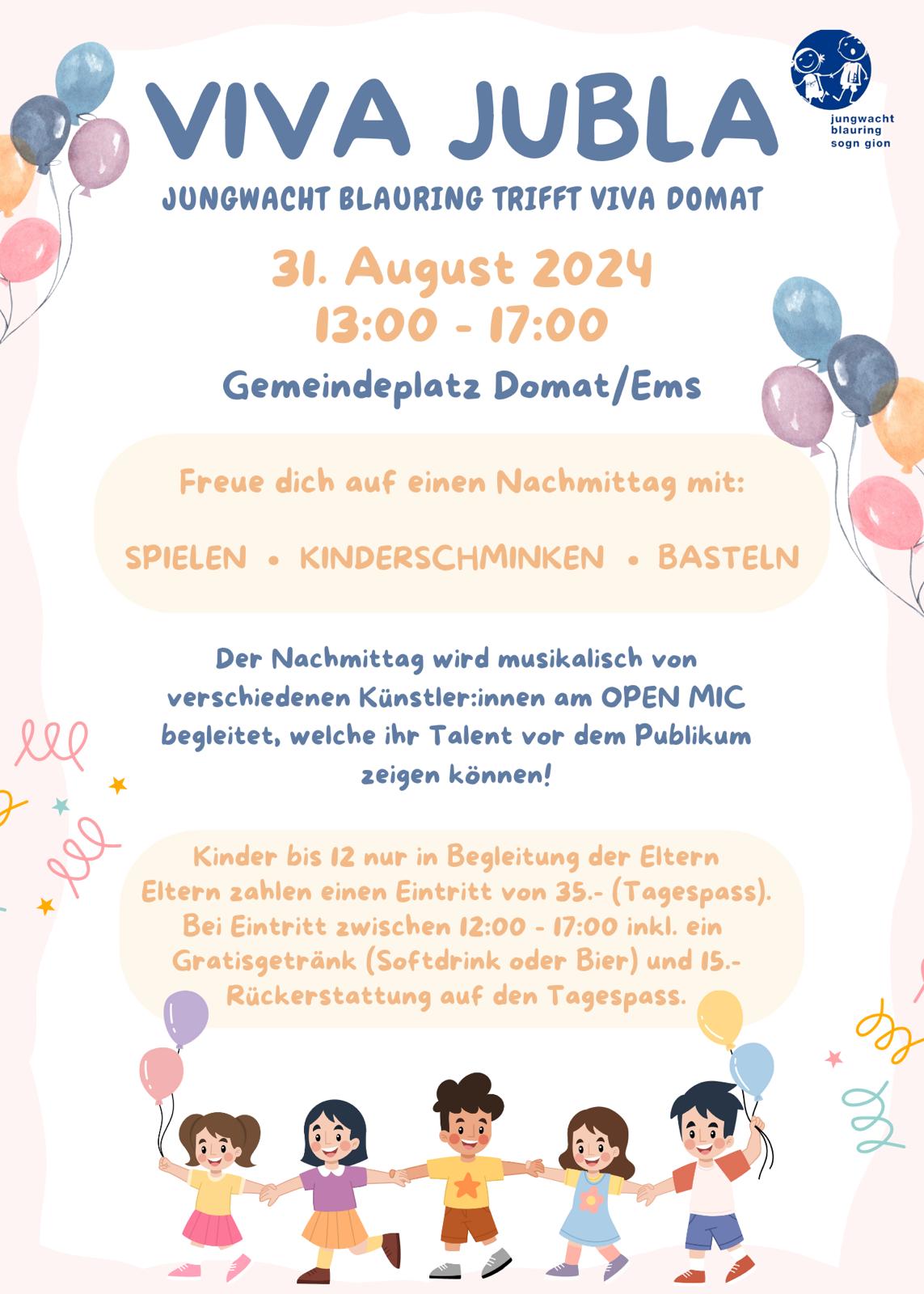Flyer Sommerfest Viva Domat
